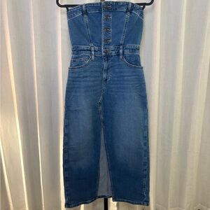 American Eagle Blue Denim Women's Dress